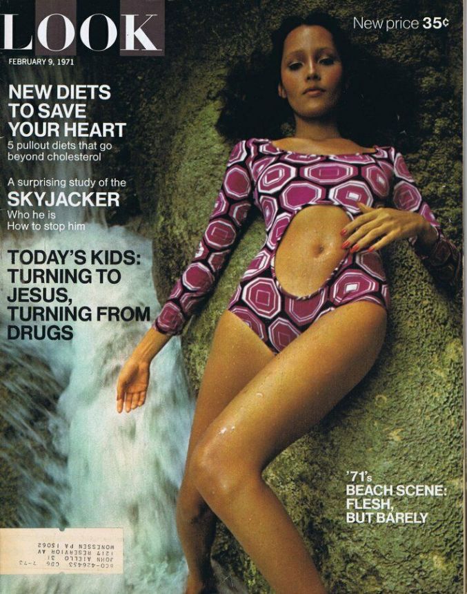 LOOK 1937 magazine side cover 9 February 1971