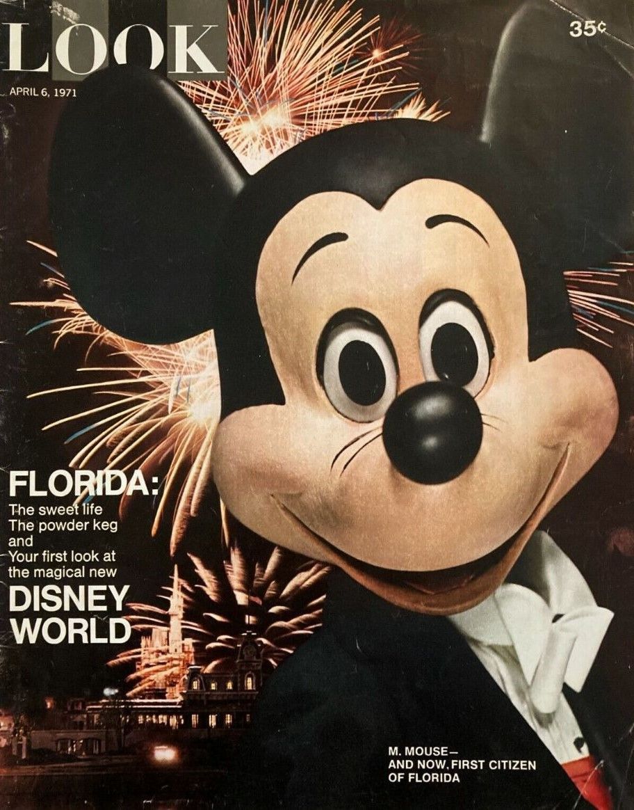 LOOK 1937 magazine side cover 6 April 1971