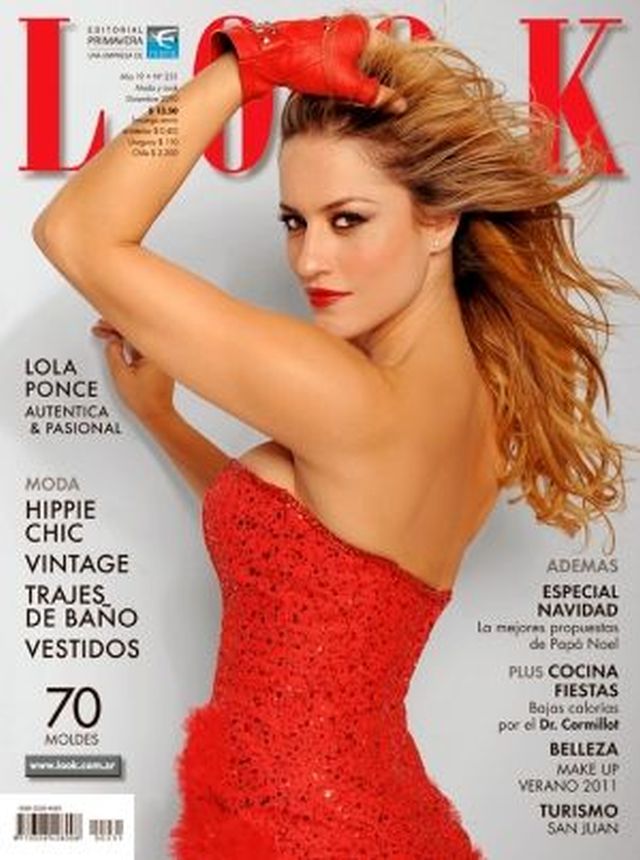 LOOK ARGENTINA magazine side cover  December 2010
