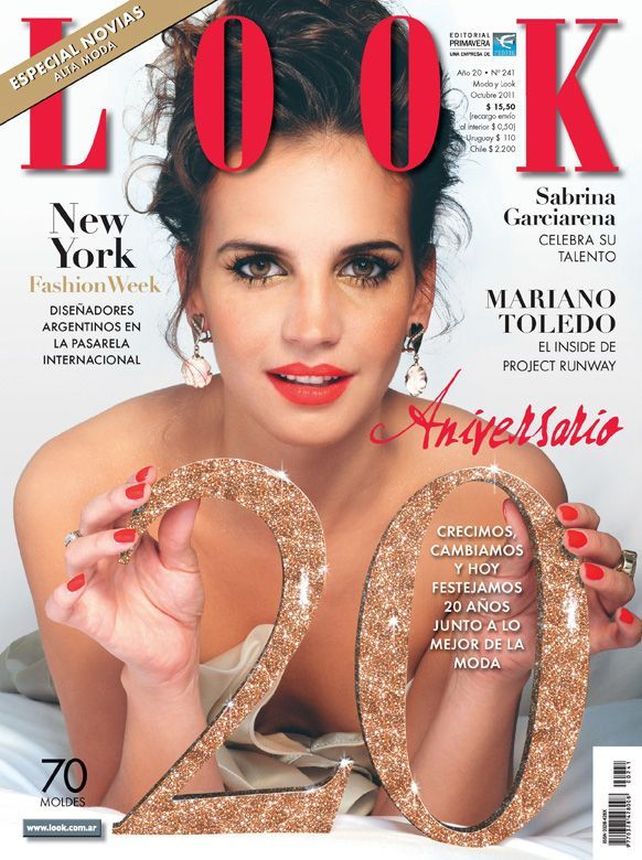 LOOK ARGENTINA magazine side cover  October 2011
