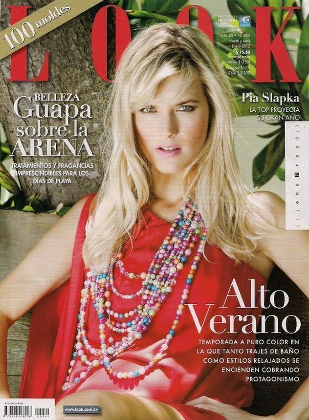 LOOK ARGENTINA magazine side cover  January 2012