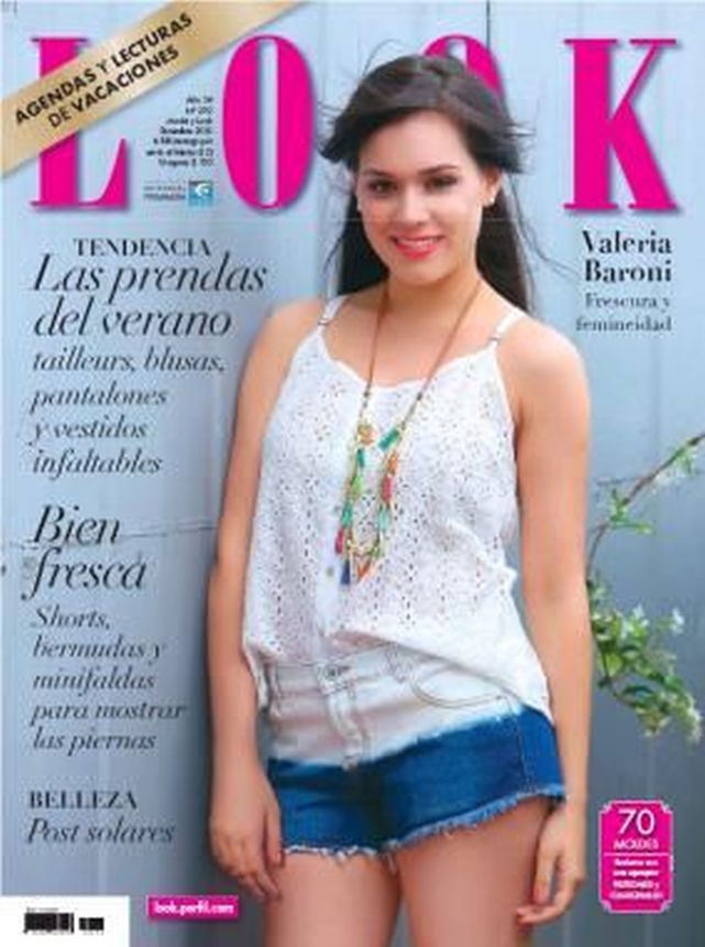 LOOK ARGENTINA magazine side cover  January 2016