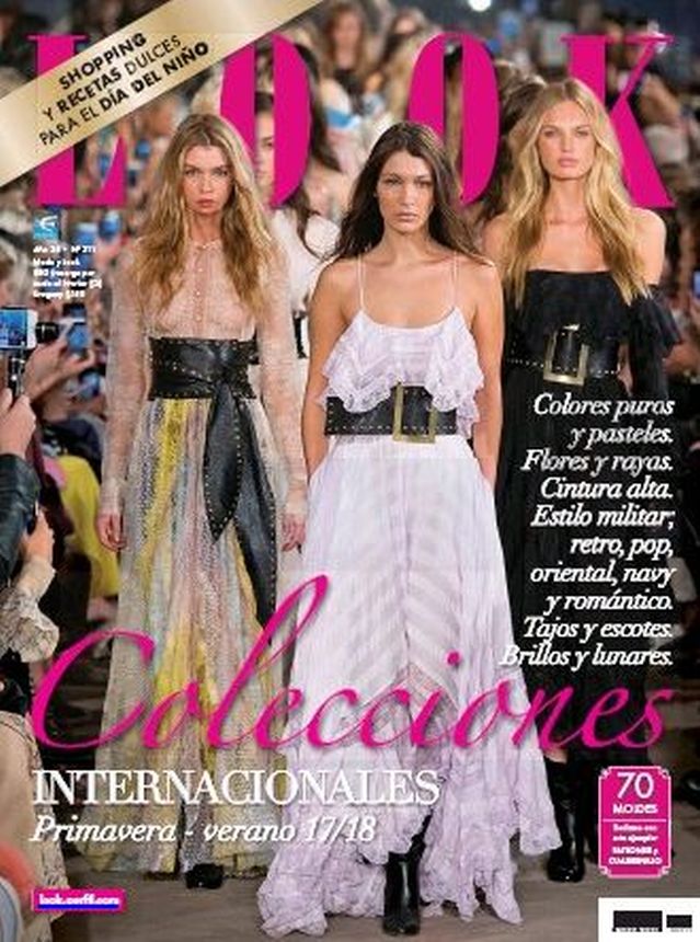 LOOK ARGENTINA magazine side cover  August 2017