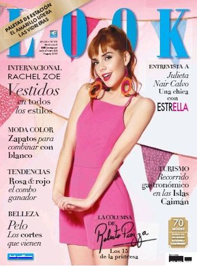 LOOK ARGENTINA magazine side cover  November 2017