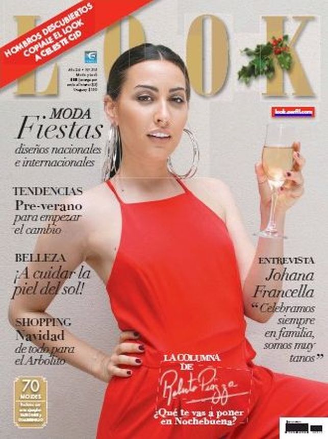 LOOK ARGENTINA magazine side cover  December 2017