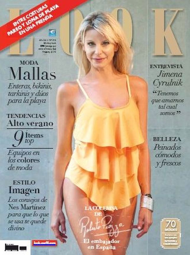 LOOK ARGENTINA magazine side cover  January 2018