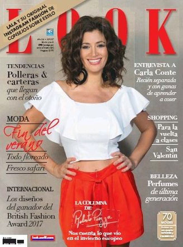 LOOK ARGENTINA magazine side cover  February 2018