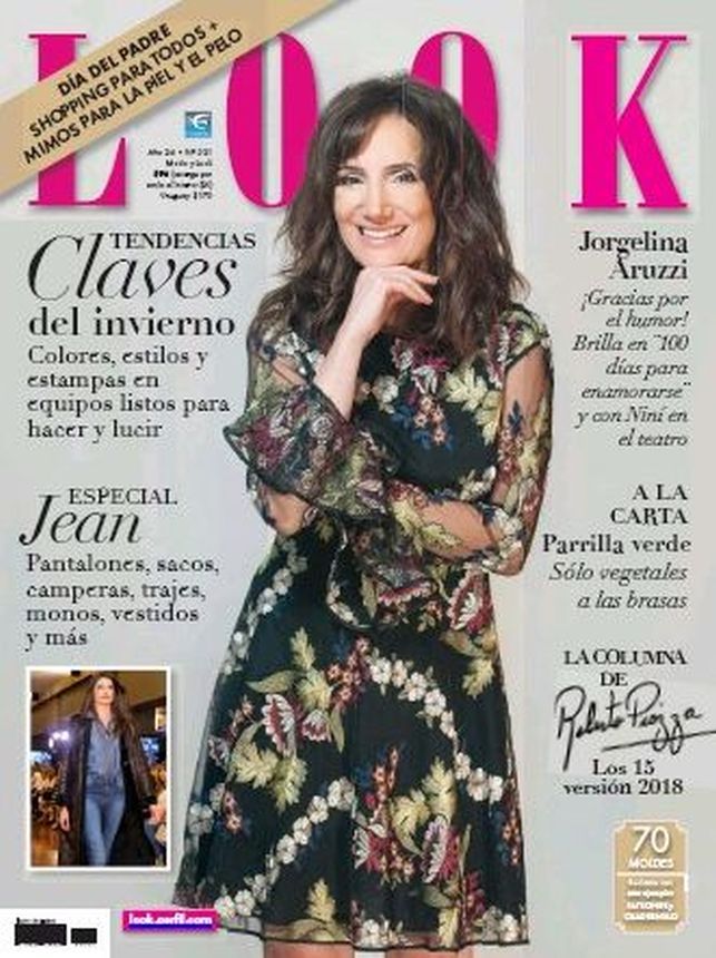 LOOK ARGENTINA magazine side cover  June 2018