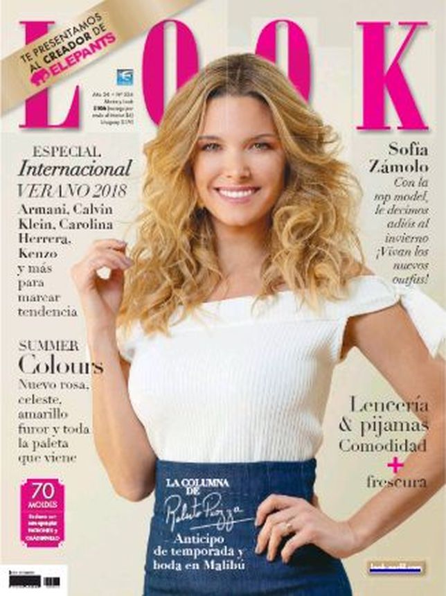 LOOK ARGENTINA magazine side cover  September 2018
