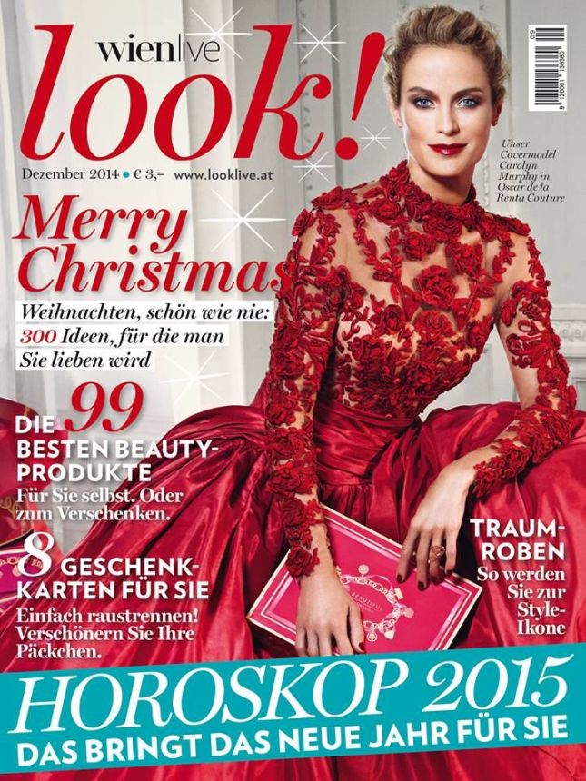 LOOK AUSTRIA magazine side cover  December 2014