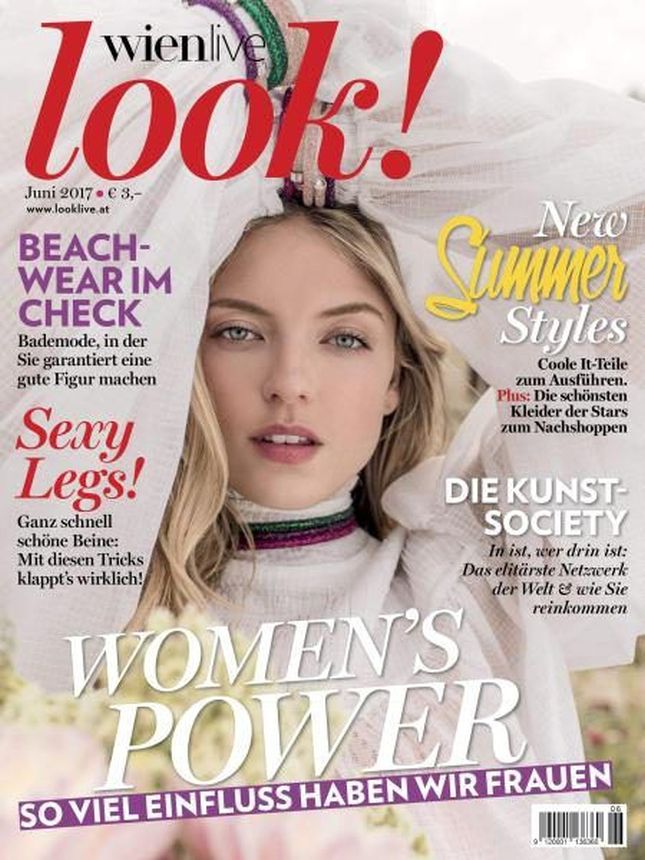 LOOK AUSTRIA magazine side cover  June 2017
