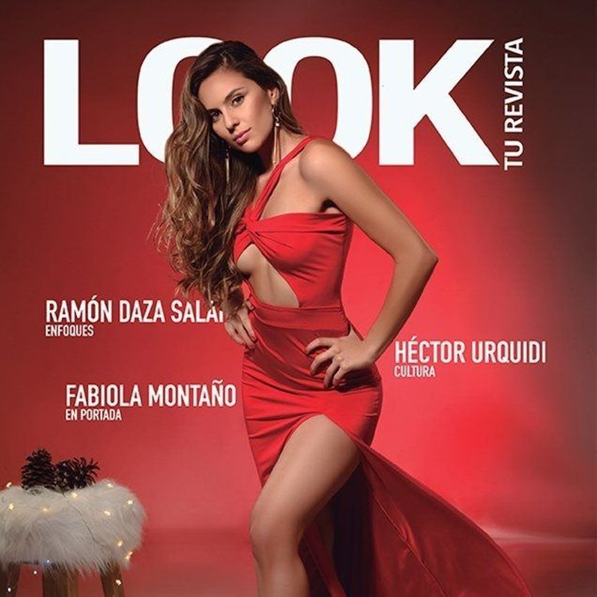 LOOK BOLIVIA magazine side cover  December 2020