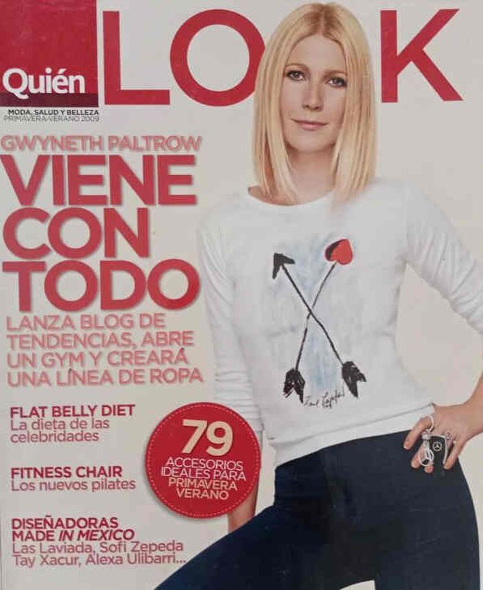 LOOK MEXICO magazine side cover Spring 2009