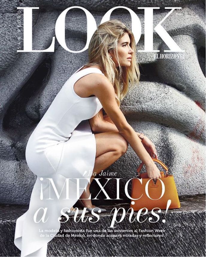 LOOK MEXICO magazine side cover  November 2015
