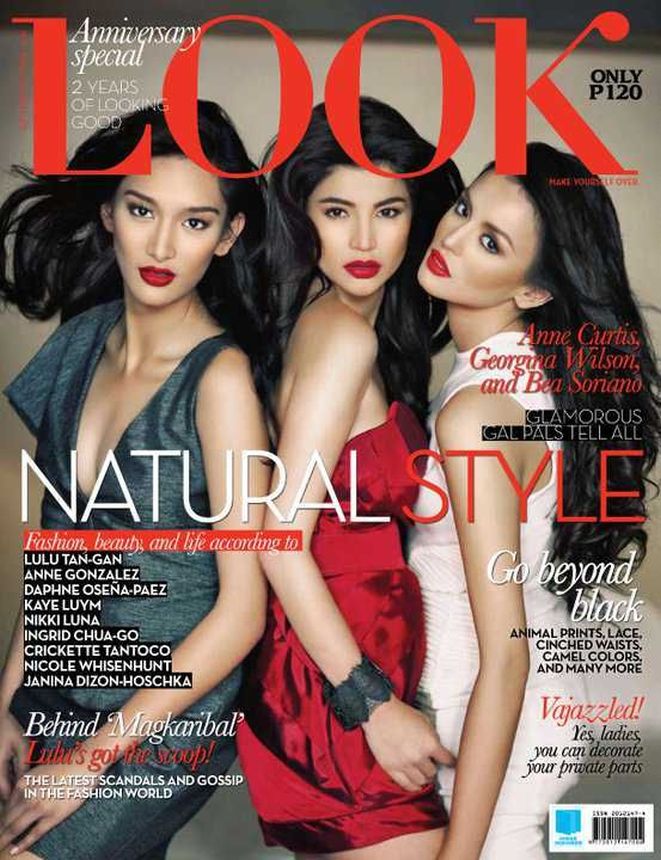 LOOK PHILIPPINES magazine side cover  September 2010
