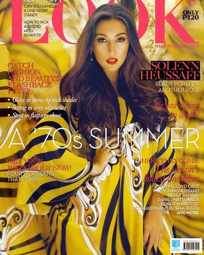 LOOK PHILIPPINES magazine side cover  May 2011