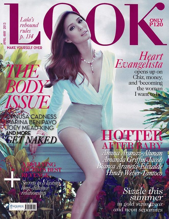 LOOK PHILIPPINES magazine side cover  April/May 2013
