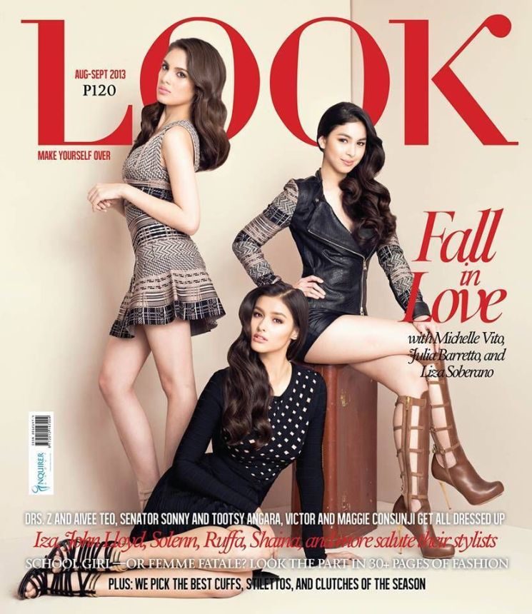 LOOK PHILIPPINES magazine side cover  August/September 2013