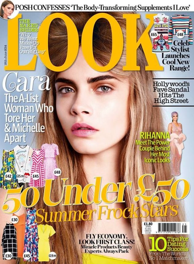 LOOK UK magazine side cover 16 June 2014