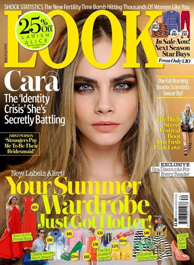 LOOK UK magazine side cover 21 July 2014