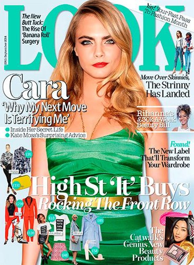 LOOK UK magazine side cover 29 September 2014