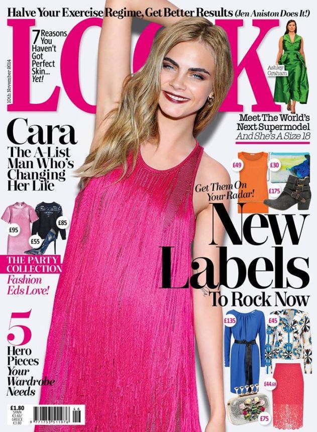 LOOK UK magazine side cover 10 November 2014