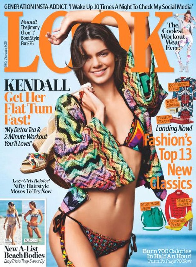 LOOK UK magazine side cover 19 January 2015