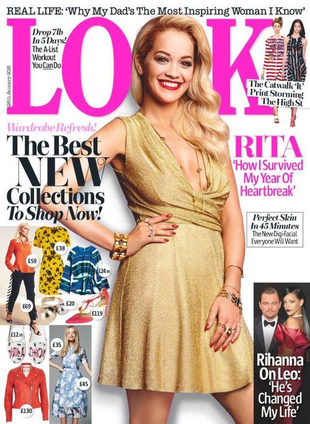 LOOK UK magazine side cover 26 January 2015