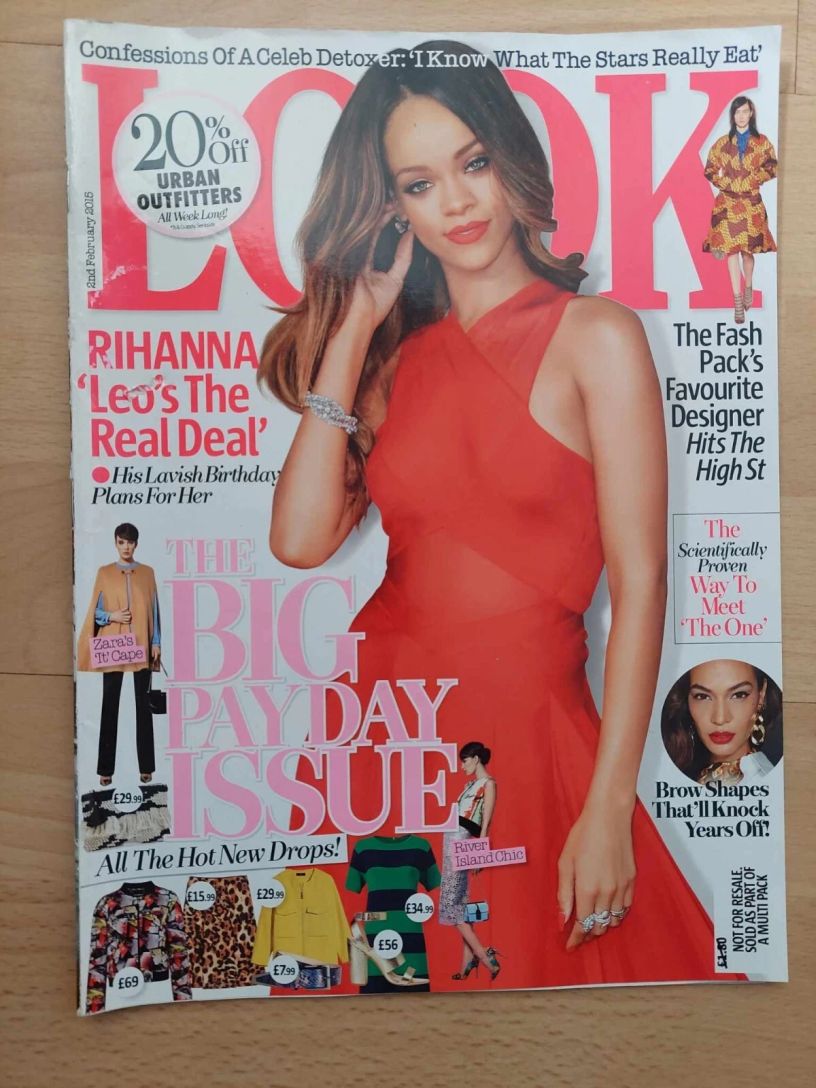 LOOK UK magazine side cover 2 February 2015