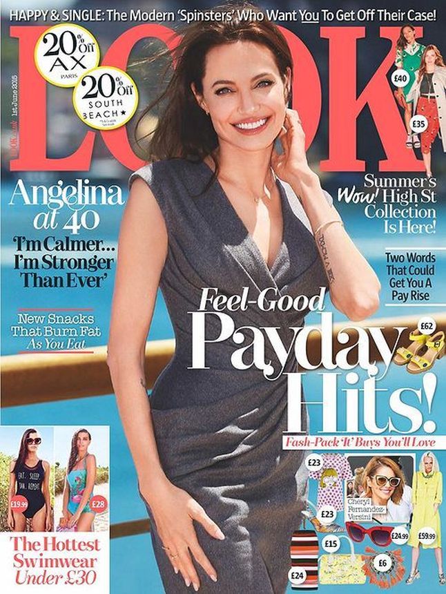 LOOK UK magazine side cover 1 June 2015