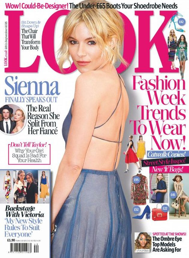 LOOK UK magazine side cover 28 September 2015