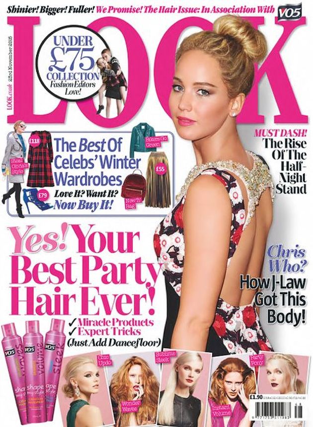 LOOK UK magazine side cover 23 November 2015