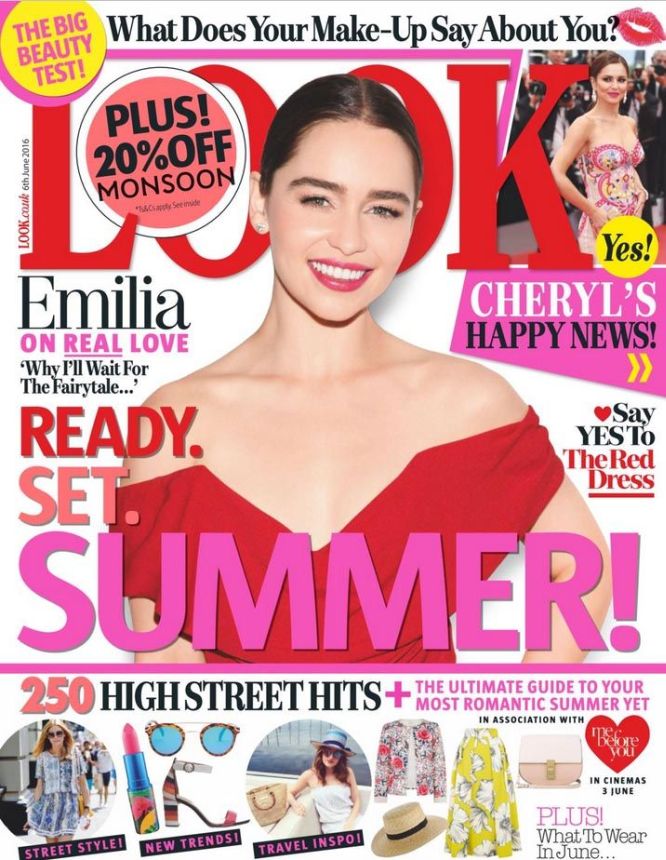 LOOK UK magazine side cover 6 June 2016