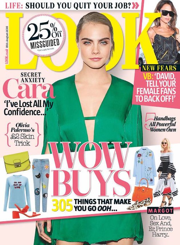 LOOK UK magazine side cover 14 August 2016