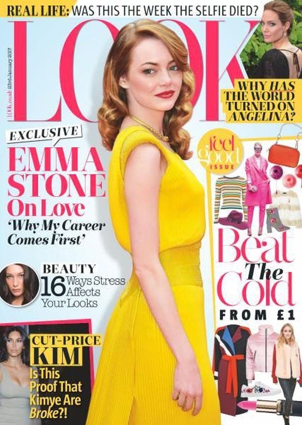 LOOK UK magazine side cover 23 January 2017