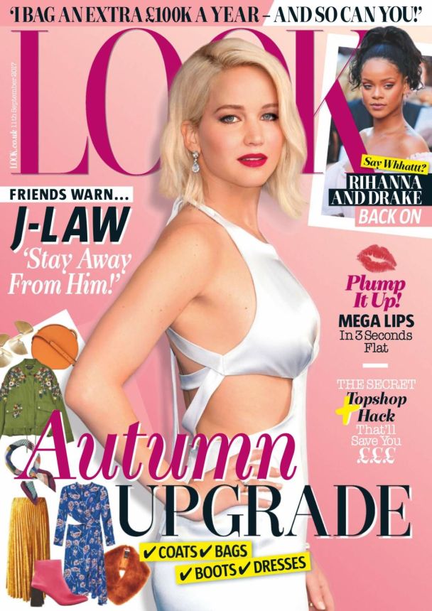 LOOK UK magazine side cover 11 September 2017