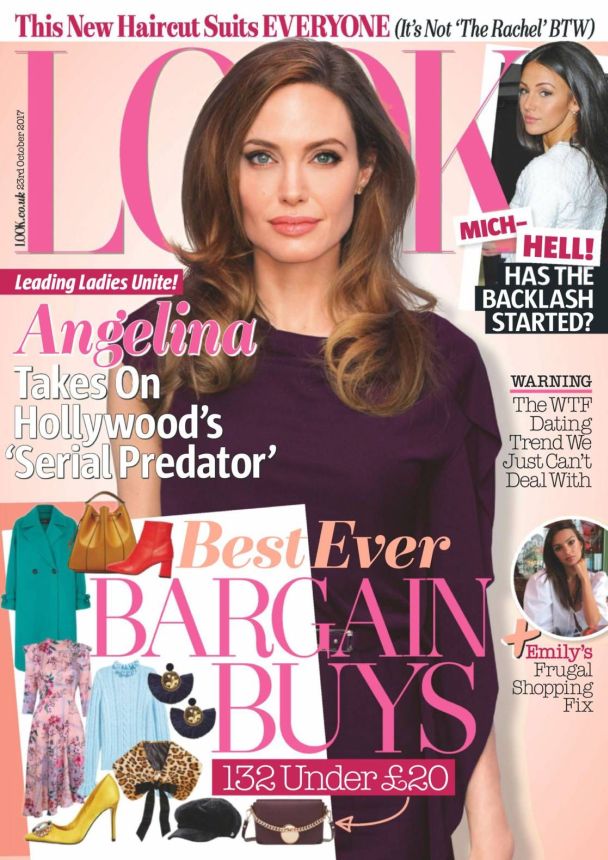 LOOK UK magazine side cover 23 October 2017