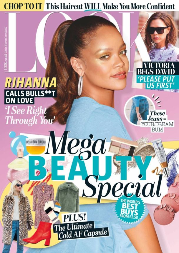 LOOK UK magazine side cover 13 November 2017