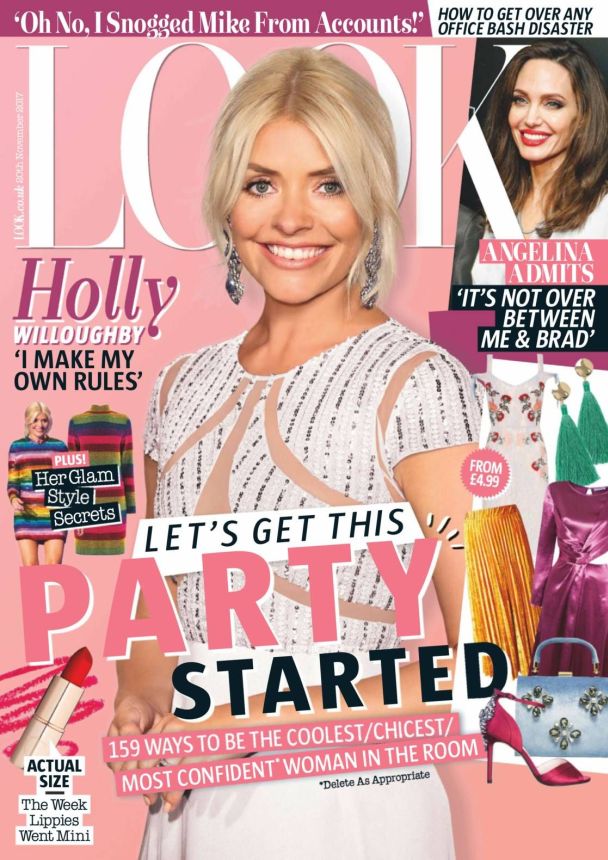 LOOK UK magazine side cover 20 November 2017