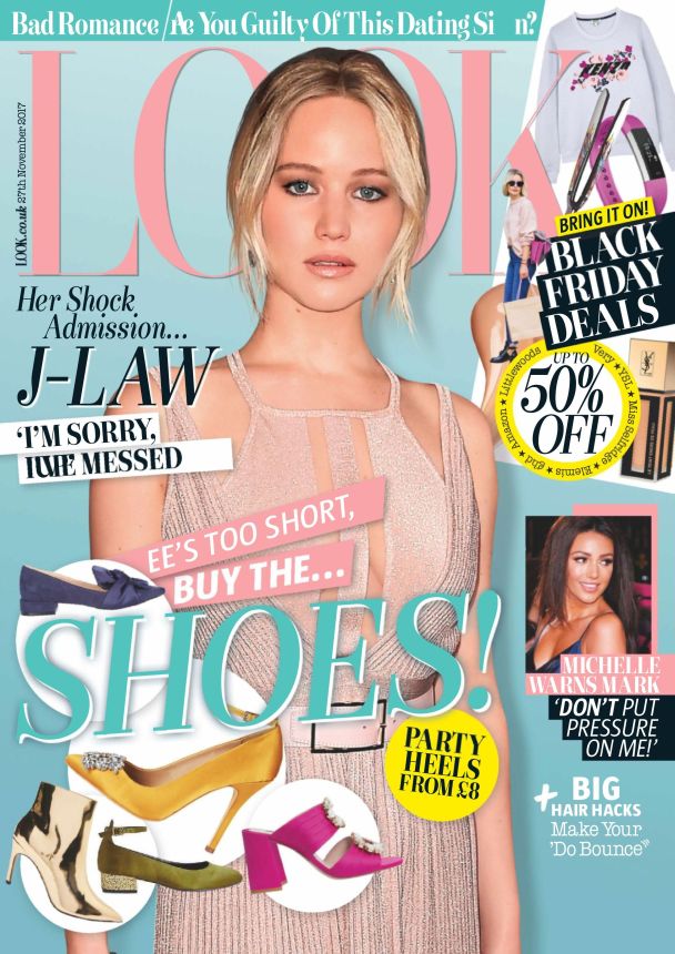 LOOK UK magazine side cover 27 November 2017