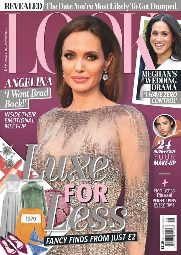 LOOK UK magazine side cover 11 December 2017