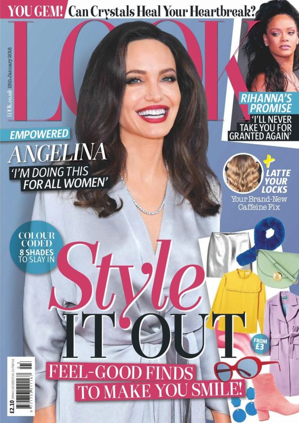 LOOK UK magazine side cover 15 January 2018