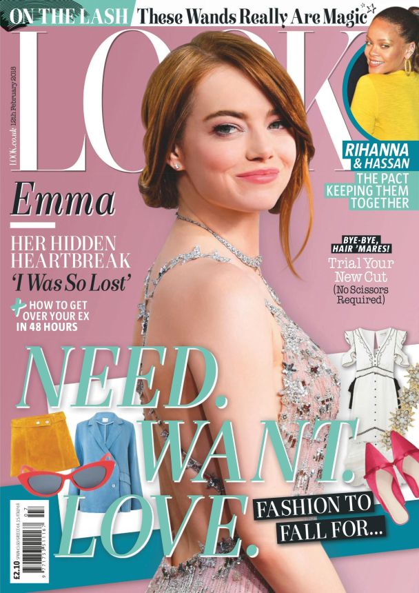 LOOK UK magazine side cover 12 February 2018