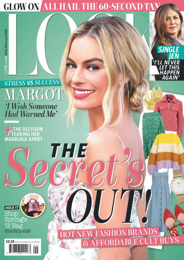 LOOK UK magazine side cover 26 February 2018