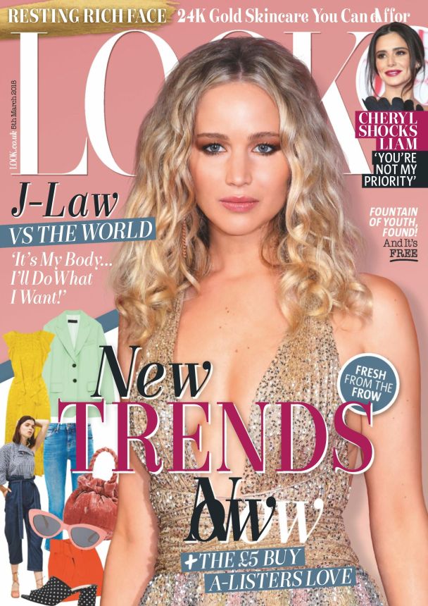 LOOK UK magazine side cover 5 March 2018
