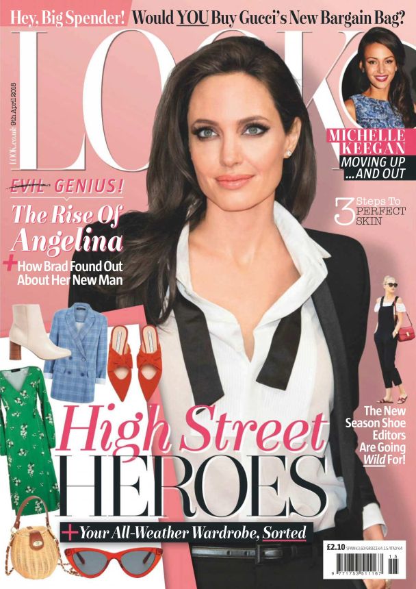 LOOK UK magazine side cover 9 April 2018