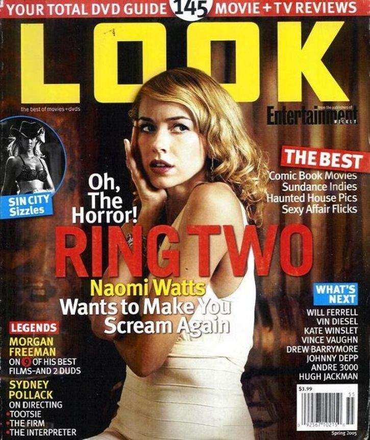 LOOK (EW) magazine side cover  March 2005
