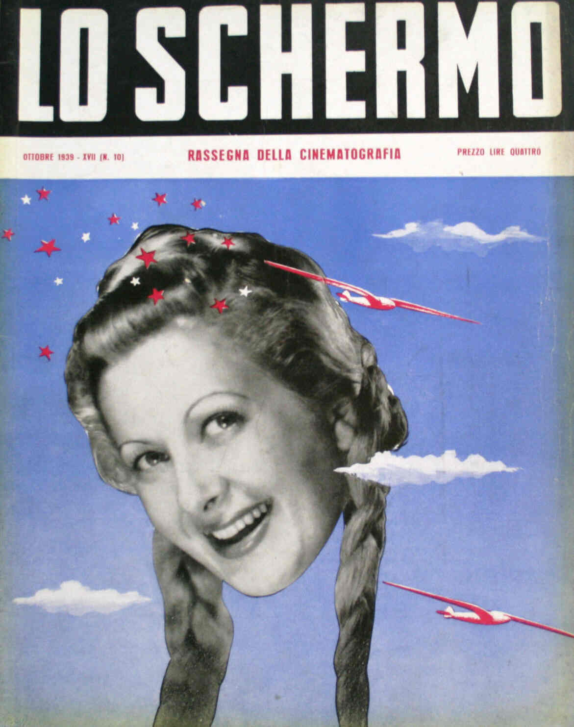 SCHERMO | LO magazine side cover October 1939