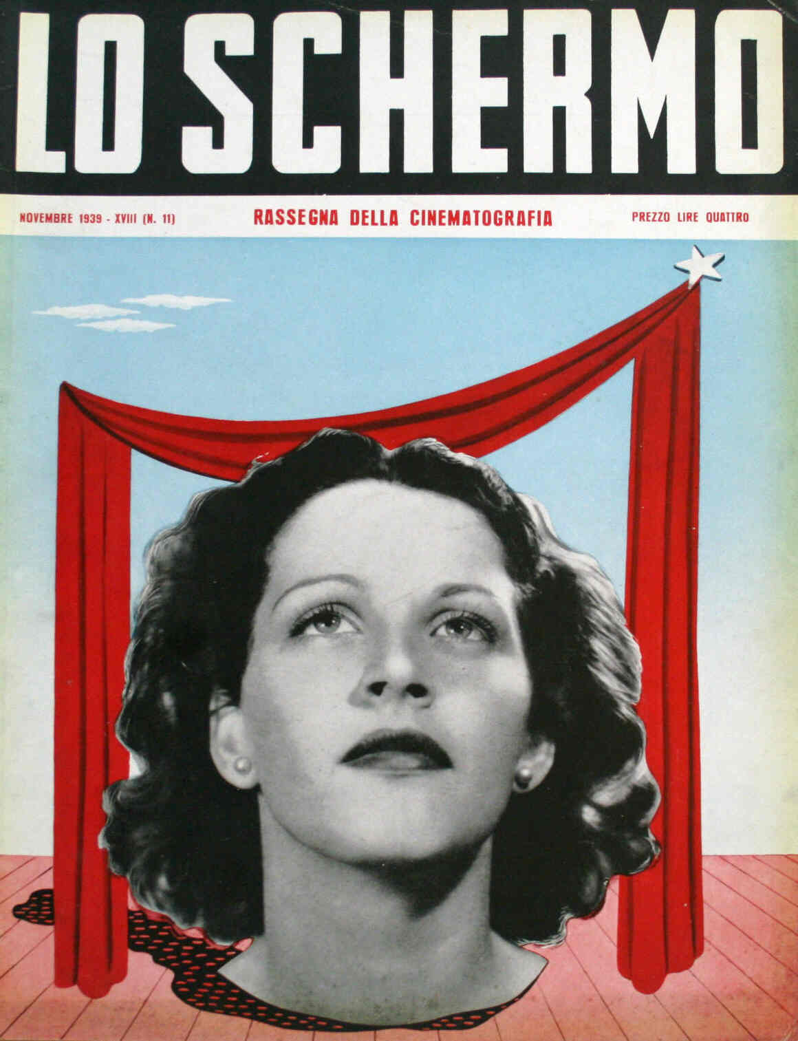 SCHERMO | LO magazine side cover November 1939