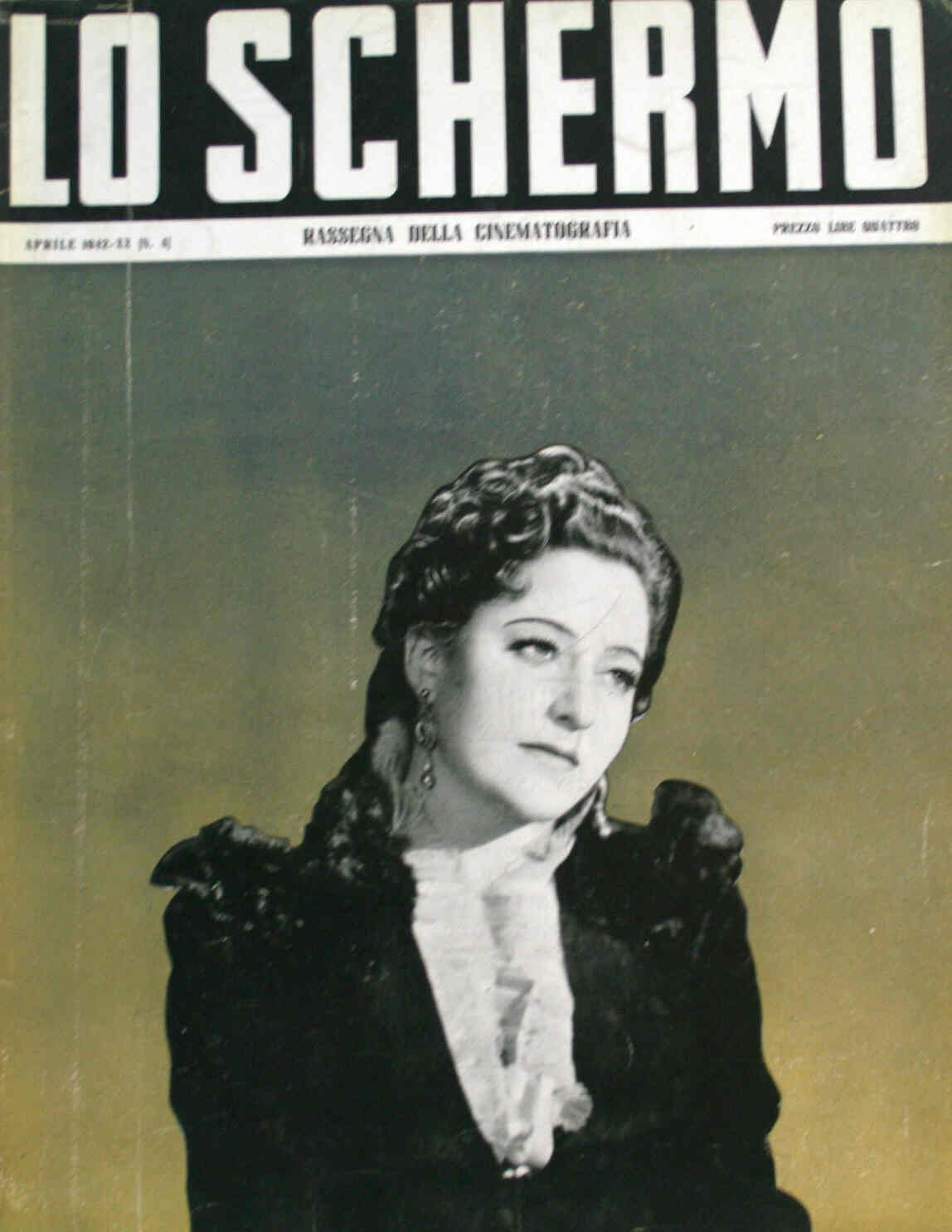 SCHERMO | LO magazine side cover April 1942